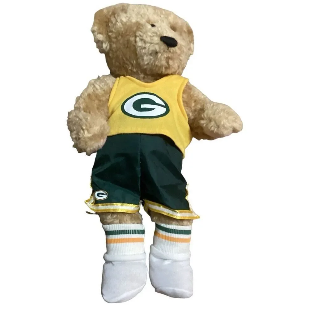 Green Bay Packers Plush Stuffed Teddy Bears